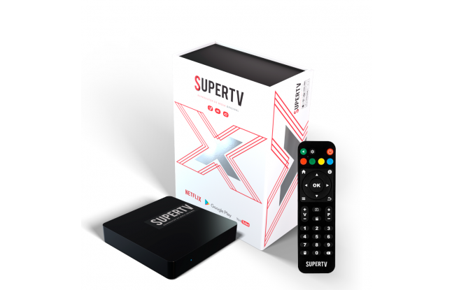 SuperTV White X