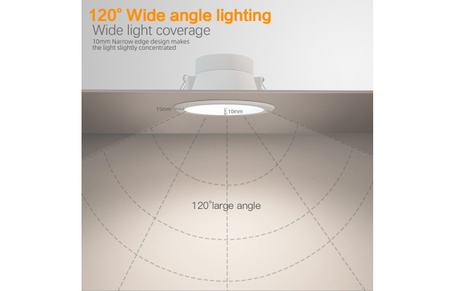 Luz LED 3.5 Polegadas ZMDL002-3 de Embutir