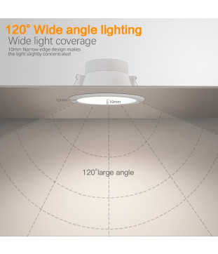 Luz LED 3.5 Polegadas ZMDL002-3 de Embutir